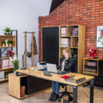 desk in the office