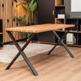 solidny stół dębowy