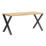 Industrial table "X loft"