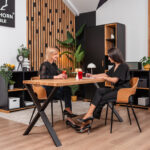 Industrial table "X loft"