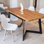 modern industrial table