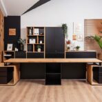 biurko do obsługi klienta dla dwóch osób