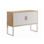 White loft office binder dresser 140cm
