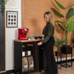 szafka do kawy z oświetleniem