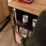 szafka pod ekspres oświetlana