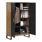 szafa z miejscem na dokumenty i ubrania