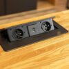 extender, USB-C media port for desk and table