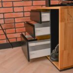 desk with drawers