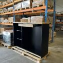 reception desk with drawer