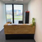 reception desk for the office