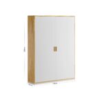 white cabinet for office