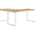 white corner desk
