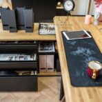wooden desk
