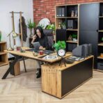 industrial desk
