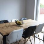 frewn and metal table