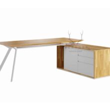 corner desk white with diagonal legs