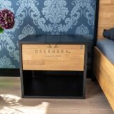 black nightstand