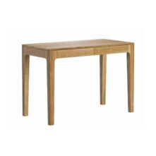 wooden desk with drawers