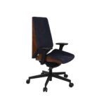 beech swivel chair