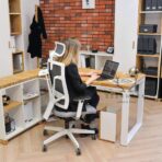 trendy corner desk