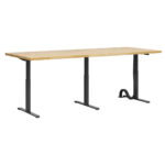 Conference table with adjustable height for work 250x100 cm