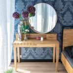 dressing table with mirror