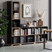 narrow bookcase