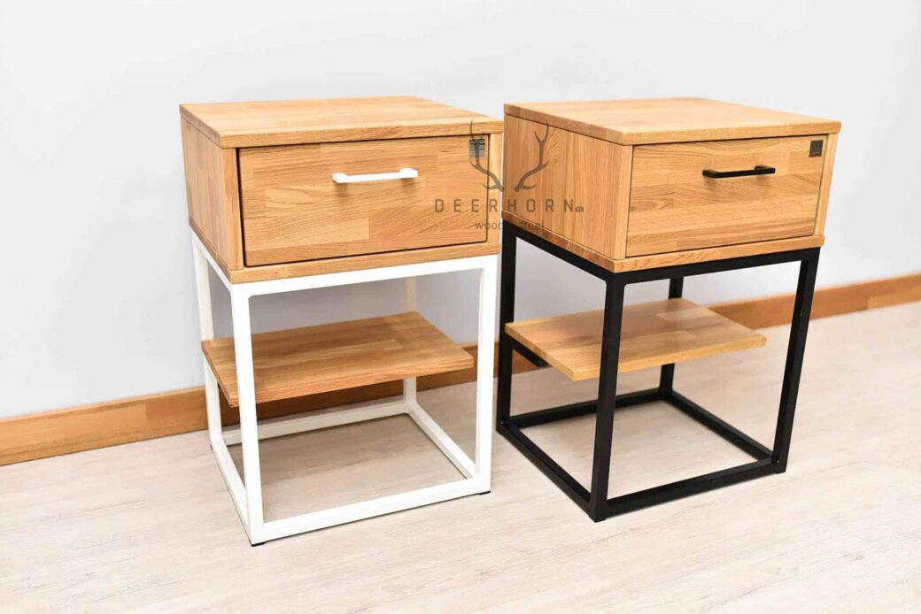 white nightstand