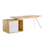 White desk "Future active" style 180x70cm