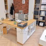 premium white desk