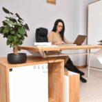 industrial desk