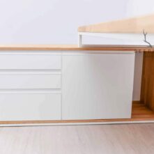 white under-desk cabinet