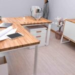 corner desk white