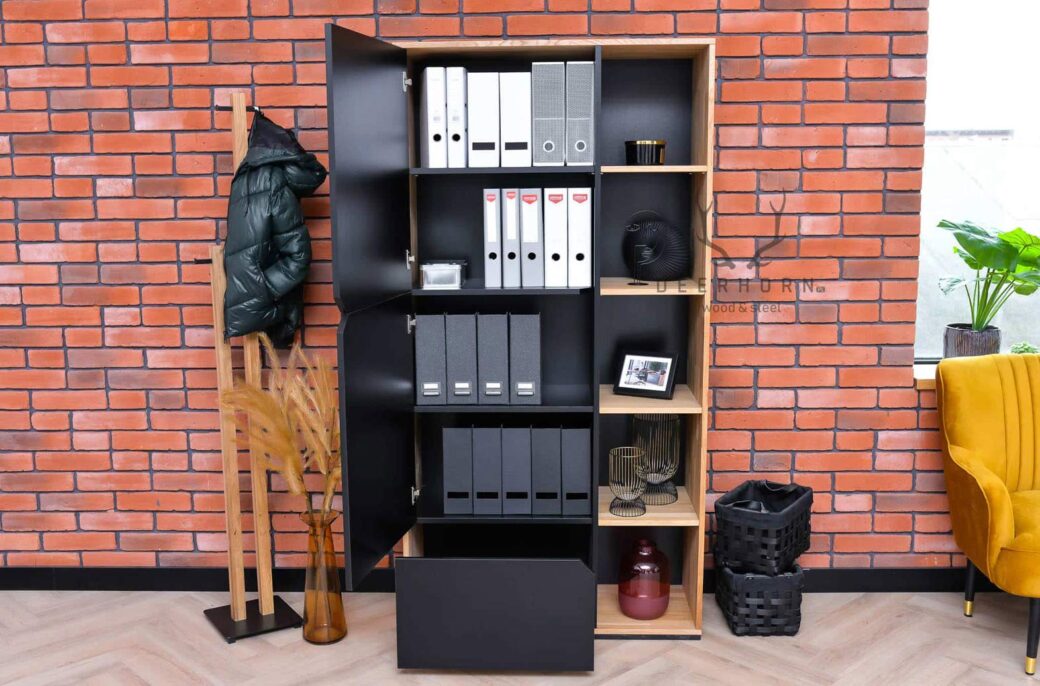 wooden modern closet