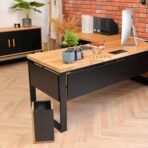 trendy corner desk