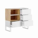 white dresser for the study