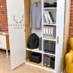 white closet