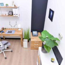 wooden desk for a student