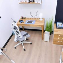 wooden desk for a student