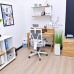 wooden stylish desk