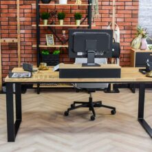 desk with extension deerhorn