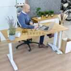 desk with movable top