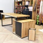 wooden desk