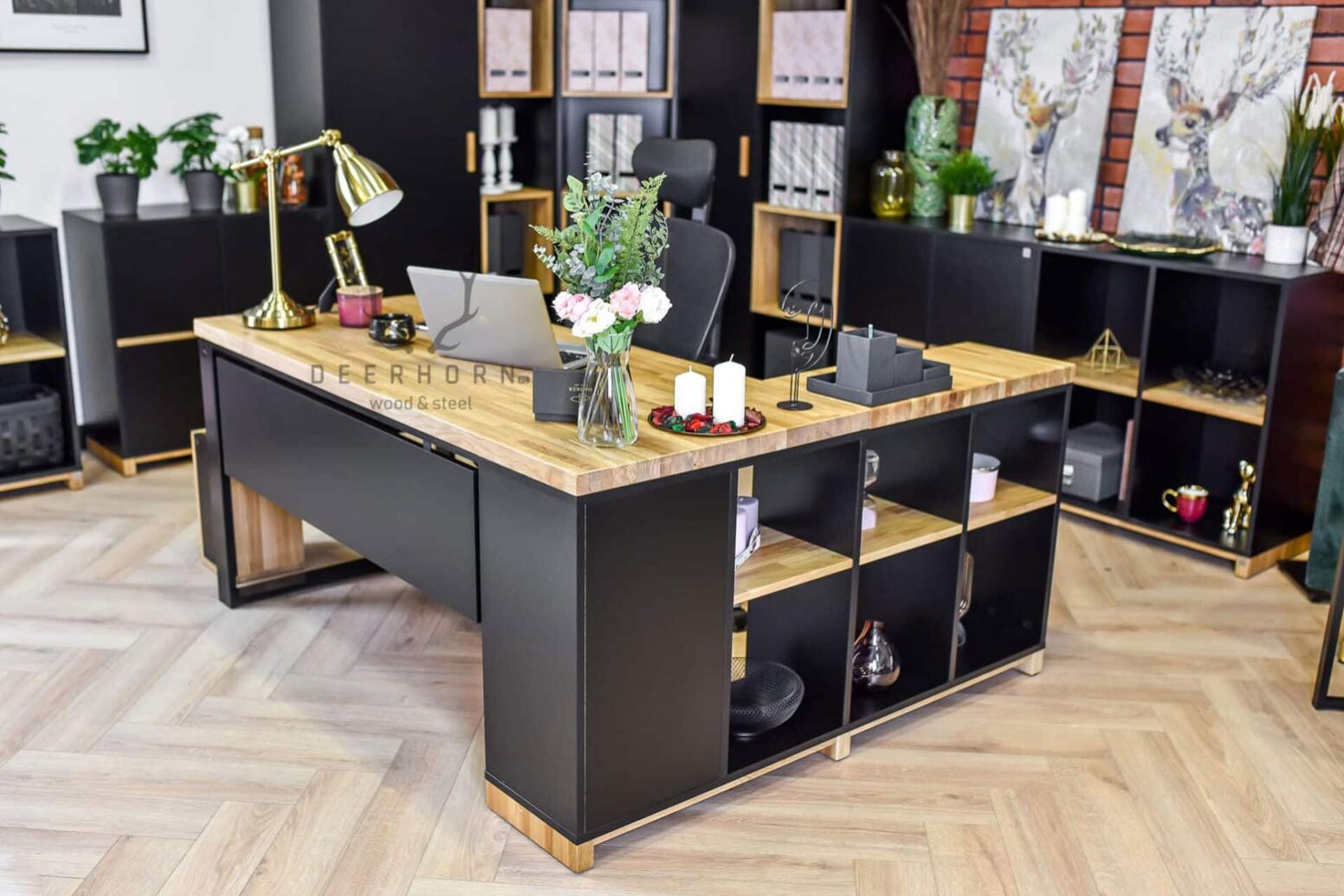 desk_narrow corner desk