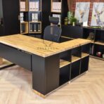 modern office corner desk