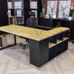 modern office corner desk