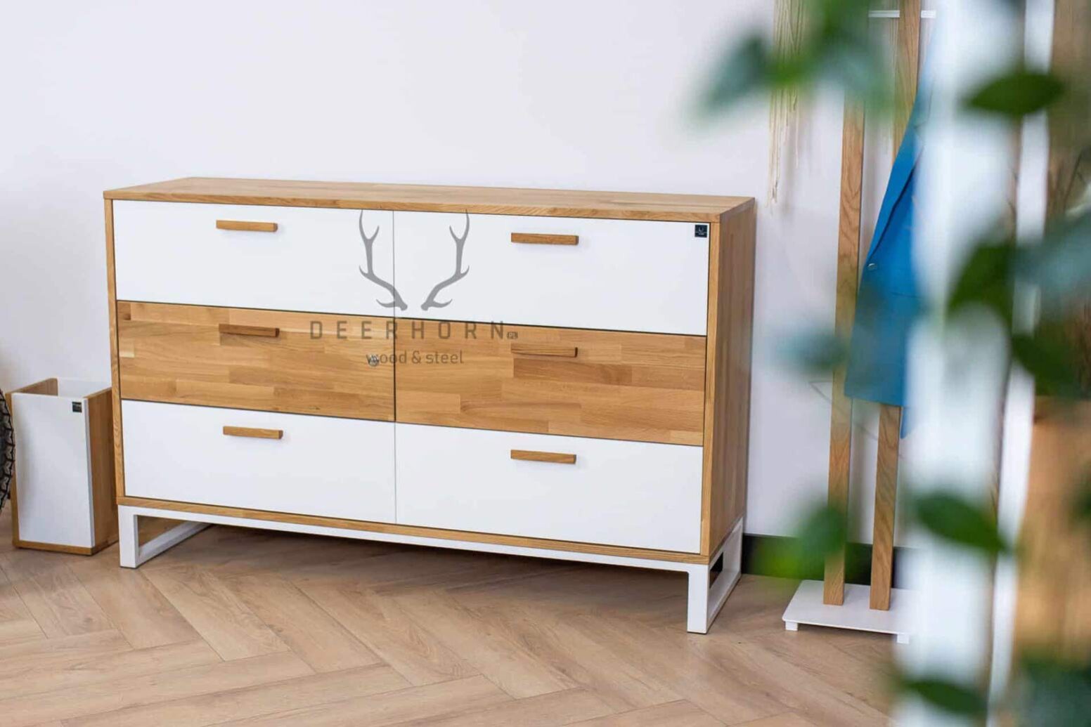 biala_comoda_office white cabinet dresser