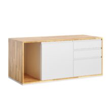 white office cabinet
