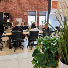 conference table with chairs