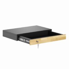 oak-black drawer with key